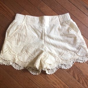 NWOT Lace Shorts